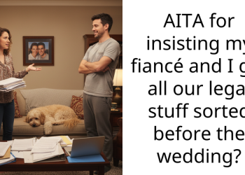 AITA for insisting my fiancé and I get all our legal stuff sorted before the wedding?