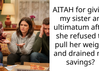 AITAH for giving my sister an ultimatum after she refused to pull her weight and drained my savings?