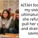 AITAH for giving my sister an ultimatum after she refused to pull her weight and drained my savings?