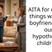 AITA for ending things with my boyfriend over our hypothetical children?