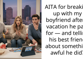AITA for breaking up with my boyfriend after a vacation he paid for — and telling his best friend about something awful he did?