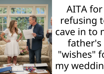AITA for refusing to cave in to my father’s “wishes” for my wedding?