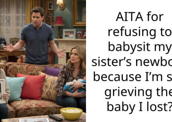 AITA for refusing to babysit my sister’s newborn because I’m still grieving the baby I lost?