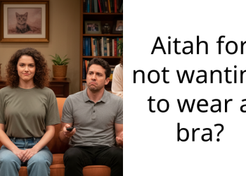 Aitah for not wanting to wear a bra?