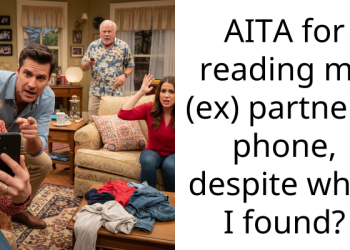 AITA for reading my (ex) partner’s phone, despite what I found?