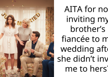 AITA for not inviting my brother’s fiancée to my wedding after she didn’t invite me to hers?