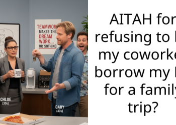 AITAH for refusing to let my coworker borrow my RV for a family trip?