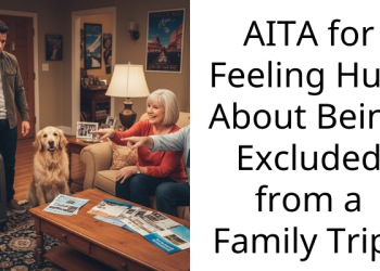 AITA for Feeling Hurt About Being Excluded from a Family Trip?