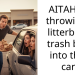 AITAH for throwing a litterbug’s trash back into their car?