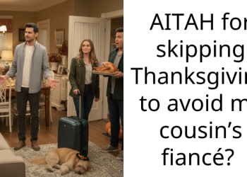 AITAH for skipping Thanksgiving to avoid my cousin’s fiancé?