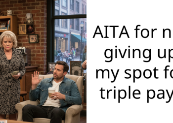 AITA for not giving up my spot for triple pay?