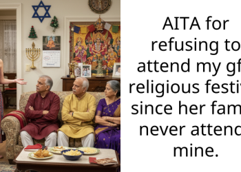 AITA for refusing to attend my gf’s religious festival since her family never attends mine.