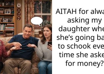 AITAH for always asking my daughter when she’s going back to schook every time she asked for money?