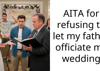 AITA for refusing to let my father officiate my wedding