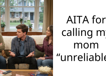 AITA for calling my mom “unreliable”.