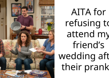 AITA for refusing to attend my friend’s wedding after their prank?