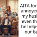 AITA for being annoyed with my husband, even though he helps with our baby?