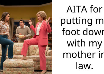 AITA for putting my foot down with my mother in law.