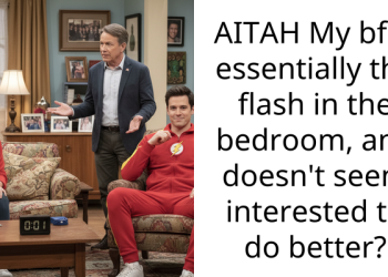 AITAH My bf is essentially the flash in the bedroom, and doesn’t seem interested to do better?