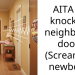 AITA if I knock on neighbours door? (Screaming newborn)