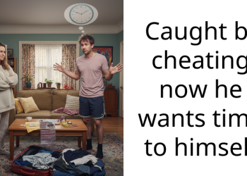 Caught bf cheating now he wants time to himself