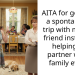 AITA for going on a spontaneous trip with my best friend instead of helping my partner with a family event?