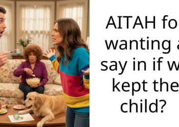 AITAH for wanting a say in if we kept the child?