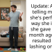 Update: Aita for telling my wife she’s perfect the way she is after she gave birth a month ago which resulted in her lashing onto me?