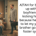 AITAH for breaking up with my boyfriend and kicking him out because he wanted to let my younger brother go into the foster system?