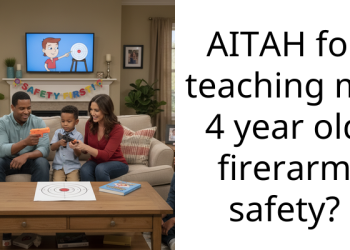 AITAH for teaching my 4 year old firerarm safety?