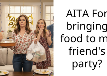 AITA For bringing food to my friend’s party?