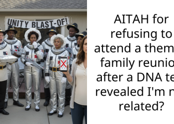 AITAH for refusing to attend a themed family reunion after a DNA test revealed I’m not related?