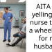 AITA for yelling at a nurse to get a wheelchair for my husband?