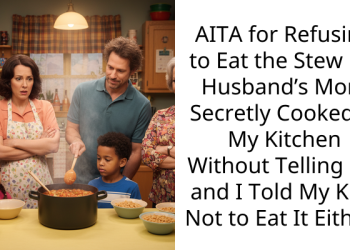 AITA for Refusing to Eat the Stew My Husband’s Mom Secretly Cooked in My Kitchen Without Telling Me and I Told My Kids Not to Eat It Either?