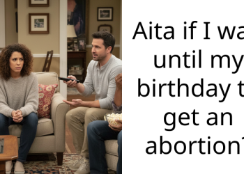 Aita if I wait until my birthday to get an abortion?