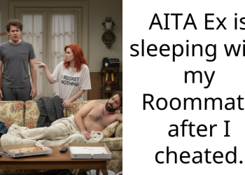 AITA Ex is sleeping with my Roommate after I cheated.