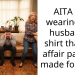 AITA for wearing my husband’s shirt that his affair partner made for him?