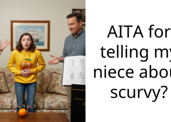 AITA for telling my niece about scurvy?