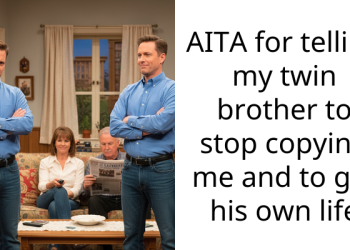 AITA for telling my twin brother to stop copying me and to get his own life