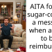 AITA for not sugar-coating a message when asking to be reimbursed?