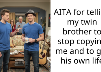 AITA for telling my twin brother to stop copying me and to get his own life