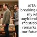 AITA for breaking up with my white boyfriend due to r*cist/colourist remarks about our future kids.