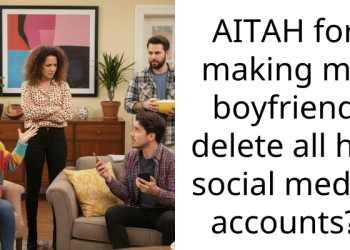 AITAH for making my boyfriend delete all his social media accounts?