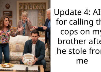 Update 4: AITA for calling the cops on my brother after he stole from me