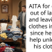 AITA for opting out of laundry and leaving my clothes in piles, since he won’t help unless it’s his clothes?