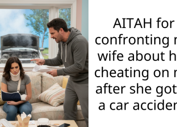 My wife lied about working to see her ex then blamed me after a car accident