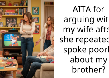 AITA for arguing with my wife after she repeatedly spoke poorly about my brother?