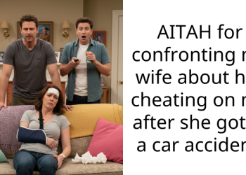 My wife lied about working to see her ex then blamed me after a car accident
