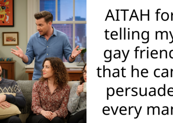 AITAH for telling my gay friend that he cant persuade every man