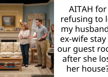 AITAH for refusing to let my husband’s ex-wife stay in our guest room after she lost her house?
